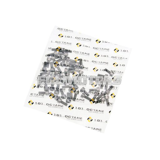 101 Octane imbusz csavar szett,  DIN912 M5x12, rozsdamnetes acél, A2 (50 db)