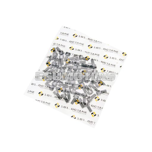 101 Octane imbusz csavar szett, DIN912 M6x12, rozsdamnetes acél, A2 (50 db)