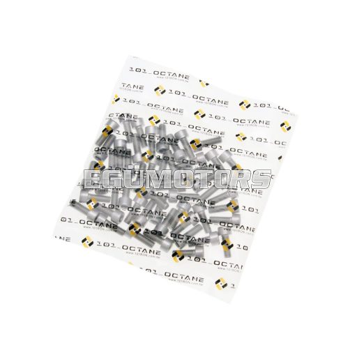 101 Octane imbusz csavar szett,  DIN912 M6x16, rozsdamnetes acél, A2 (50 db)