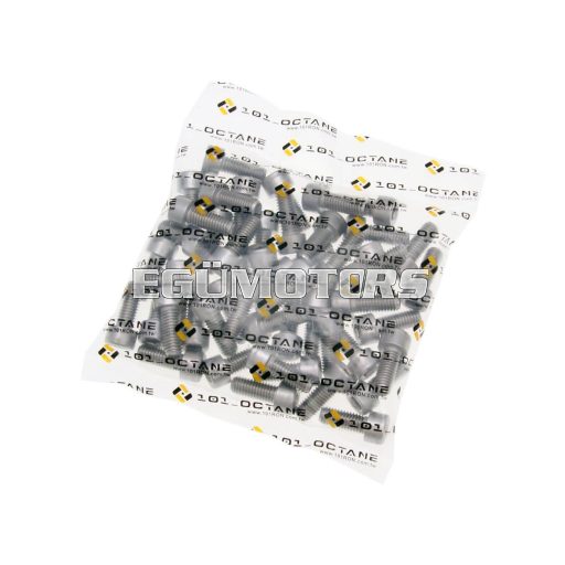 101 Octane imbusz csavar szett,  DIN912 M8x20, rozsdamnetes acél, A2 (50 db)