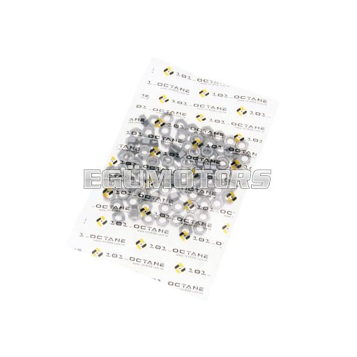 101 Octane hatszögletű anya DIN934 M5 rozsdamentes acél A2 (100 db)