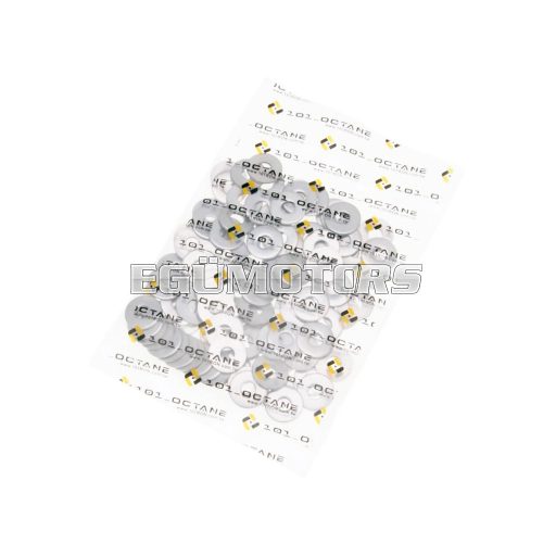 101 Octane nagy átmérőjű alátét DIN9021 5.3x15x1.2 M5 rozsdamentes acél A2 (100 db)