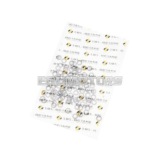 101 Octane rugós alátét DIN127 M4 rozsdamentes acél A2 (100 db)