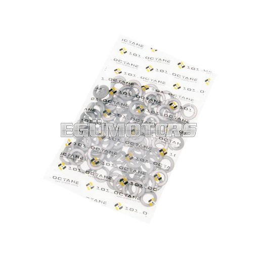 101 Octane rugós alátét DIN127 M8 rozsdamentes acél A2 (100 db)