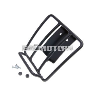   101 Octane hátsó csomagtartó "70s Classic" fekete, Vespa GT, GTS 125-300cc 2017-ig