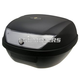   101 Octane maxi doboz fekete, zár 2 kulccsal, átlátszó lencsével, 51L