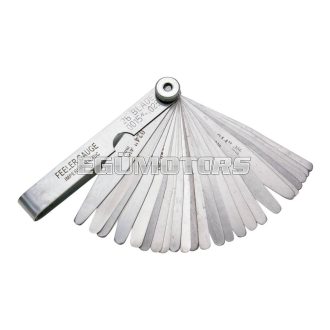 101 Octane hézagmérő Silverline 26 lemezes 0.051-0.635 mm