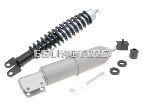 shock absorber kit front & rear black / grey for Vespa PX, PE 125, 150, 200