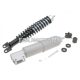 shock absorber kit front & rear black / grey for Vespa PX, PE 125, 150, 200