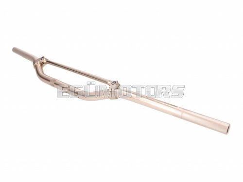 Enduro handlebar aluminum w/ crossbar titanium-look 22mm - 820mm