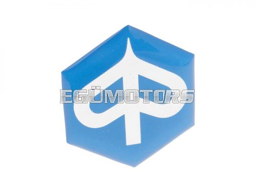 horn cover emblem / badge Piaggio 32mm flat to glue for Piaggio Free, NRG, NTT, Sfera, SKR, Zip