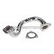101 Octane kipufogócső krómozott, nyitott, Derbi Senda, Aprilia RX, SX, Gilera RCR, SMT