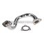 101 Octane kipufogócső krómozott, nyitott, Derbi Senda, Aprilia RX, SX, Gilera RCR, SMT