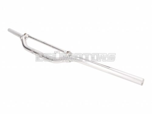 Enduro handlebar aluminum w/ crossbar silver color 22mm - 820mm