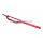 Enduro handlebar aluminum w/ crossbar red color 22mm - 820mm