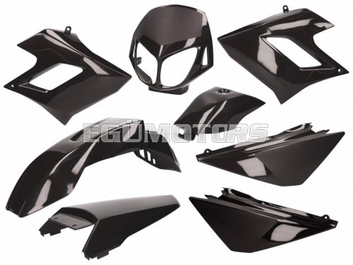 fairing kit black for Derbi Senda DRD Racing -2010