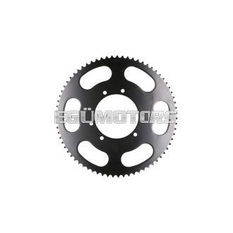   101 Octane hátsó lánckerék 71 fog, 420-as, Derbi, Aprilia, MH, Rieju, Malaguti, Yamaha