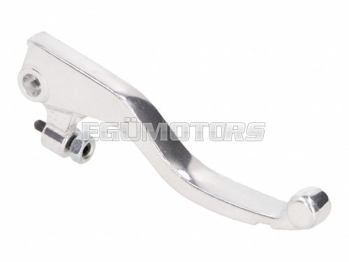 brake lever right, silver color for Aprilia RX, SX 11-, Derbi Senda SM, R DRD, Rieju MRT