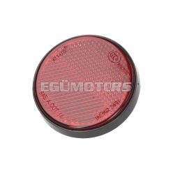 reflector round 55mm red color, screwable