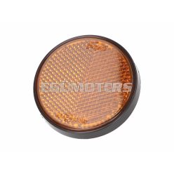 reflector round 55mm orange color, screwable