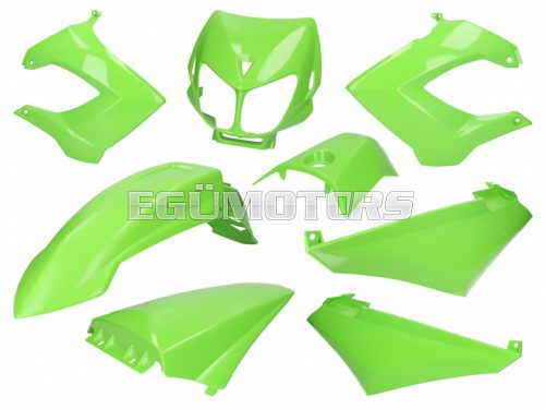 fairing kit green for Derbi Senda R, SM X-Treme, SM DRD