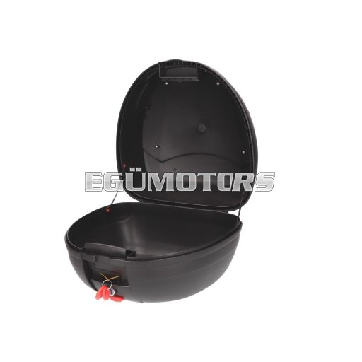 101 Octane Top Case Evolution fekete, zár 2 kulccsal, 32L kapacitás gyorskioldó rendszerrel