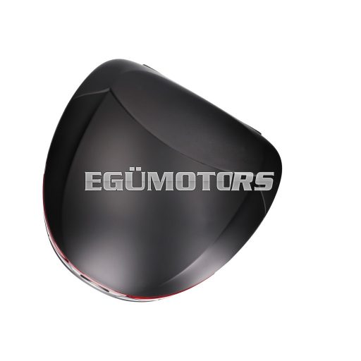 101 Octane Top Case Evolution fekete, zár 2 kulccsal, 32L kapacitás gyorskioldó rendszerrel