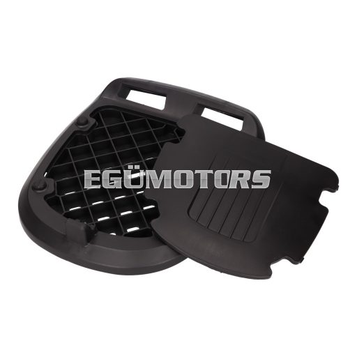 101 Octane Top Case Evolution fekete, zár 2 kulccsal, 32L kapacitás gyorskioldó rendszerrel