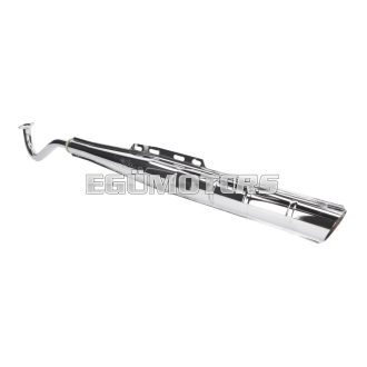   Tecno Kipufogó 22 mm-es krómozott OEM megjelenéssel Puch Maxi 40 km/h