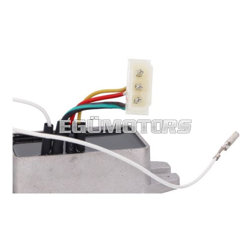 101 Octane feszültségszabályzó/egyenirányító R54 típus, 12V, Simson Schwalbe KR51/1, KR51/2, S50, S51, S53, S70, S83, Star SR4-2, Sperber SR4-3, Habicht SR4-4, SR50, SR80