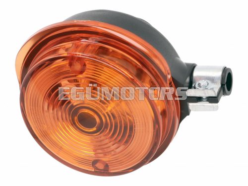 indicator light assy front, round shape for Simson S50, S51, S70, SR50, SR80, MZ TS 250, ETZ 125, ETZ 150, ETZ 250