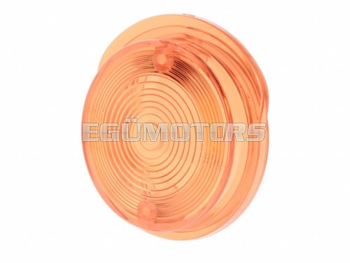 front turn signal lens round shape for Simson S50, S51, S70, SR50, SR80, MZ TS 250, ETZ 125, ETZ 150, ETZ 250