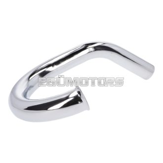   exhaust manifold chromed 28mm for Simson S51, S53E S70, S83 Enduro