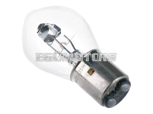 head lamp bulb BA20d 6V 35/35W clear