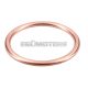 exhaust gasket copper 28x34mm for Simson S50, S51, S53, S70, S83, SR50, SR70, Schwalbe, Sperber, Spatz, Habicht, Star