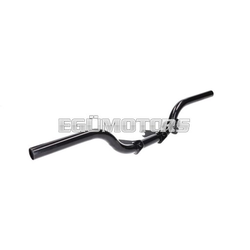 Lábtartó rúd fekete, oldalsztender konzollal, Simson S50, S51, S70, S53, S83