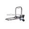 rear luggage rack chromed w/ short support handle and fender mount for Simson S50, S51, S70