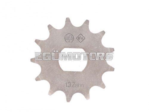 front sprocket 13 teeth 1/2x5.4 for Simson S51, S53, S70, SR50, SR80, KR51/2 Schwalbe