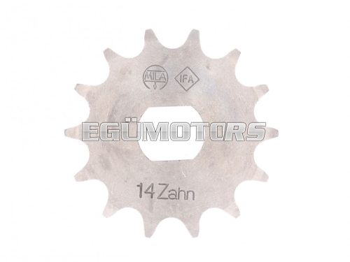 front sprocket 14 teeth 1/2x5.4 for Simson S51, S53, S70, SR50, SR80, KR51/2 Schwalbe