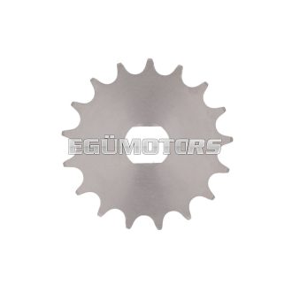   front sprocket 17 teeth 1/2x5.4 for Simson S51, S53, S70, SR50, SR80, KR51/2 Schwalbe