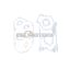 engine gasket set for Simson S51, S53, S70, S83, SR50, SR80, KR51/2 Schwalbe