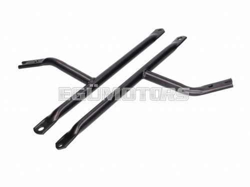 upper frame strut set right- and left-hand black for Simson S50, S51, S53, S70, S83