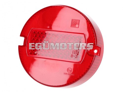 rear light lens 100mm red for Simson S50, S51, S70, KR50, KR51, Schwalbe