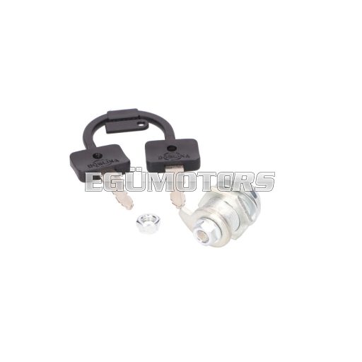 Oldalidom zár ezüst színű, Simson S50, S51, S53, S70, S83