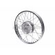 spoke wheel 1.60 x 16 inch chromed steel for Simson KR51/1, KR51/2 Schwalbe, S50, S51, S53, S70, S83, SR4-1 Spatz, SR4-2 Star, SR4-3 Sperber, SR4-4 Habicht, Duo