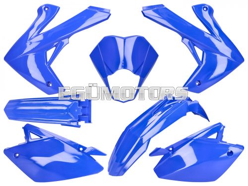 fairing kit complete blue for Rieju MRT