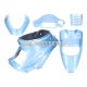 fairing kit Hawaii blue 5-part for MBK Booster -2004, Yamaha BWS -2004