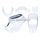 fairing kit white 5-part for MBK Booster -2004, Yamaha BWS -2004