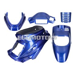   fairing kit blue metallic 5-part for MBK Booster -2004, Yamaha BWS -2004