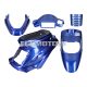 fairing kit blue metallic 5-part for MBK Booster -2004, Yamaha BWS -2004